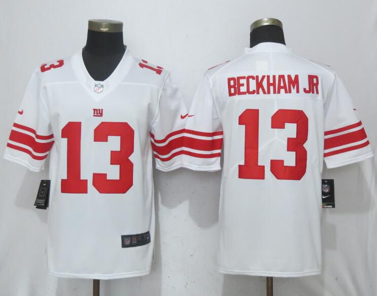 Men New York Giants #13 Beckham jr White Vapor Untouchable Nike Limited Player NFL Jerseys->new york giants->NFL Jersey